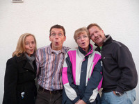 Steffi und Lutz mit Andreas und Martina - Weihnachten 2009 [Bild 8/11]