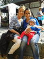 Steffi und Marjan mit Mona beim Toelleturmfest am 23.08.2014 [Bild 4/9]