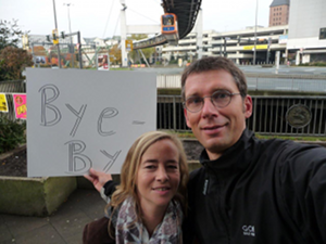 Steffi und Lutz Ende 2010 anlässlich Elke und Volkers Umzug von Wuppertal nach Rommerkirchen [Bild 3/4]