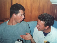 Lutz und Jens im Juli 1991 in Queensland, Australien [Bild 3/13]