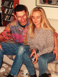 Steffi und Lutz im November 1998 in Bad Breisig an Helens 30. Geburtstag [Bild 6/13]