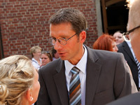 Steffi und Lutz auf der Hochzeitsfeier von Michael und Yvonne im August 2011 in Iserlohn [Bild 6/10]
