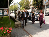 Steffi und Lutz auf der Hochzeitsfeier von Michael und Yvonne im August 2011 in Iserlohn [Bild 4/10]