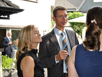 Steffi und Lutz auf der Hochzeitsfeier von Michael und Yvonne im August 2011 in Iserlohn [Bild 10/10]